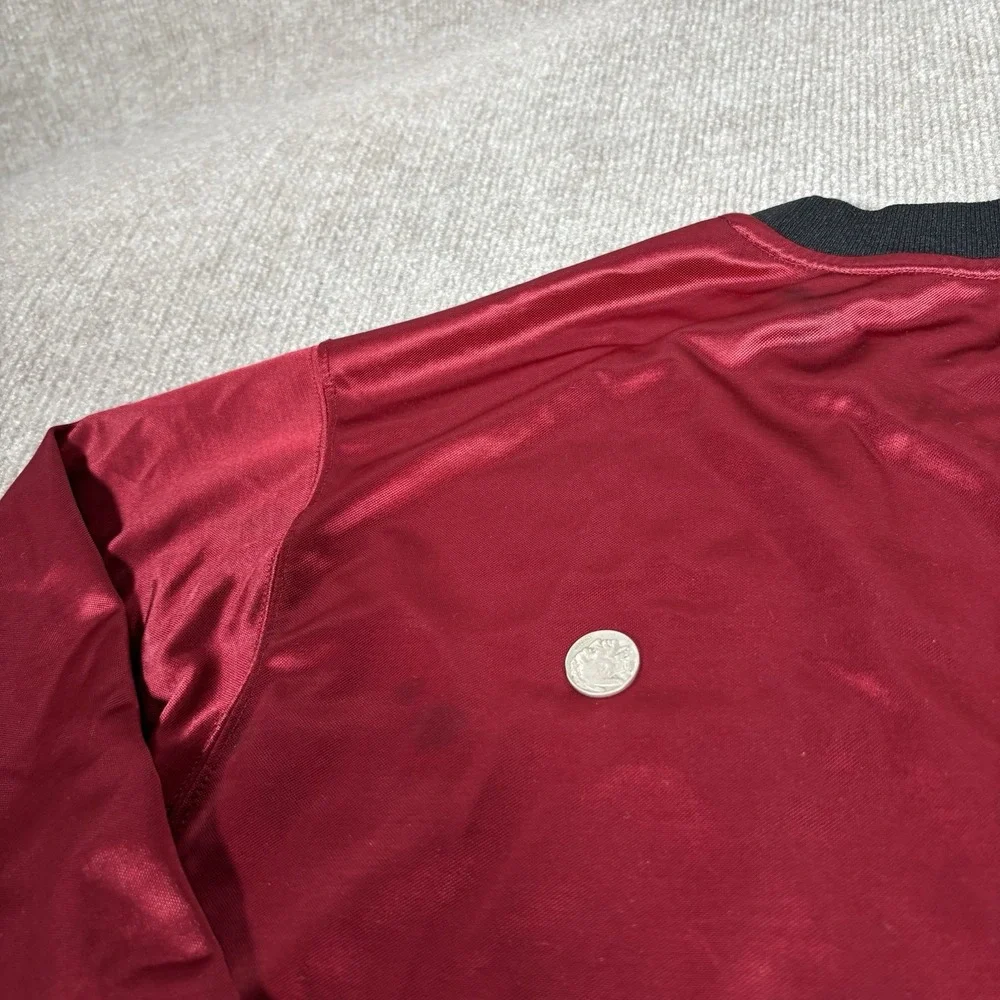 Vintage 90s Nike Jersey Shirt Mens XL Long Sleeve Red Striped‎ Distressed Skater